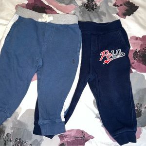 Two polo baby boys sweatpants 18 months